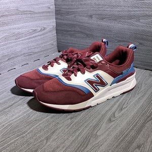 new balance 997h v1 heritage running shoes maroon